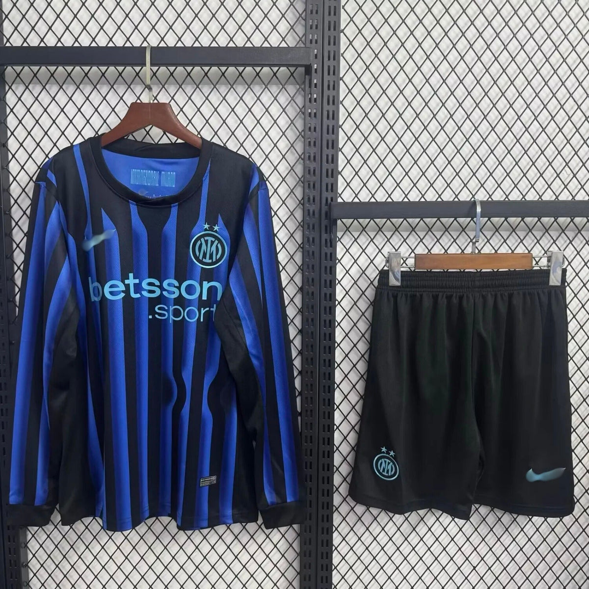 Inter Milan Long Sleeve Home Kit 2025/2026