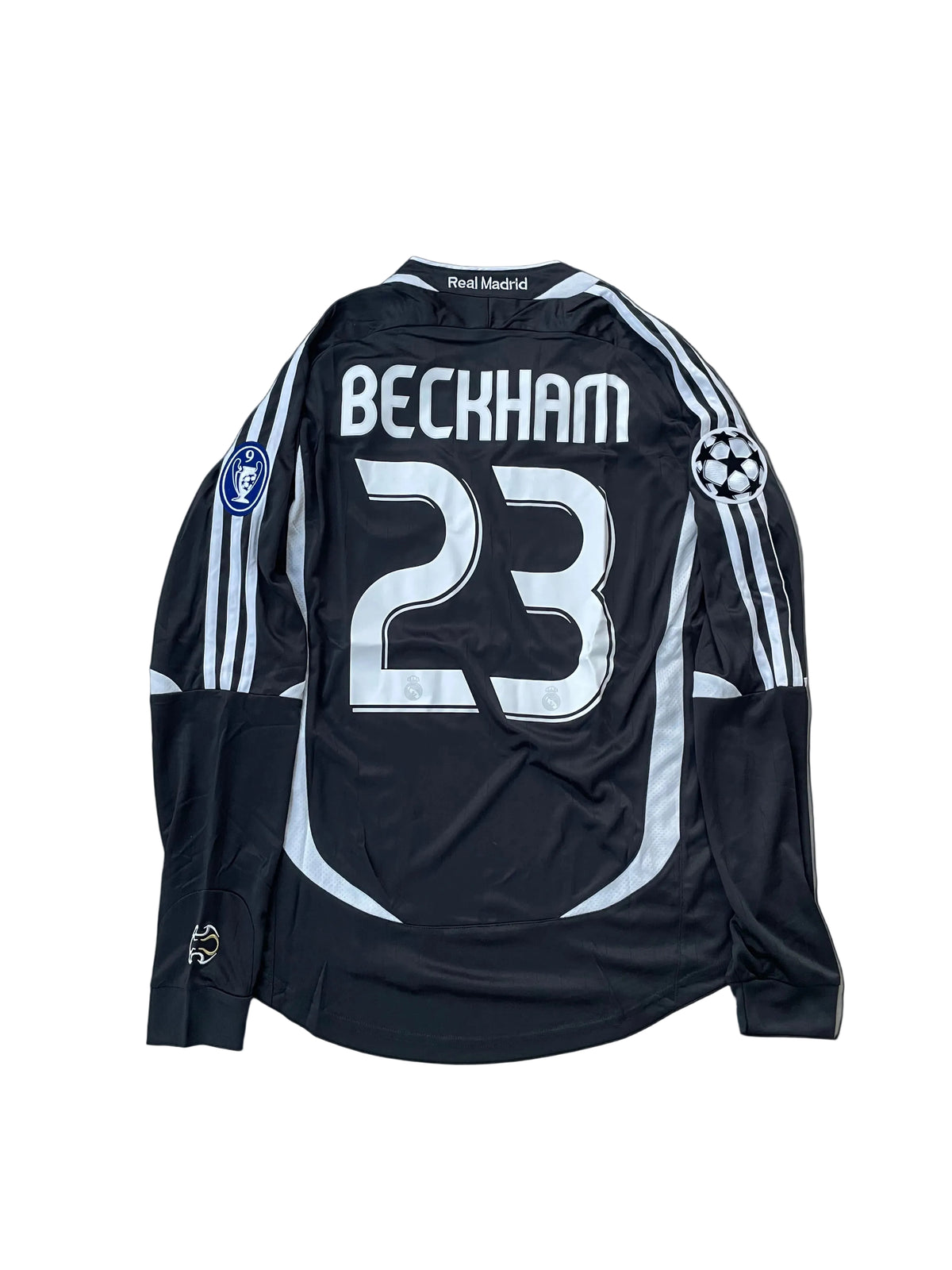 Beckham Longsleeve Real Madrid Away Shirt 2006/2007