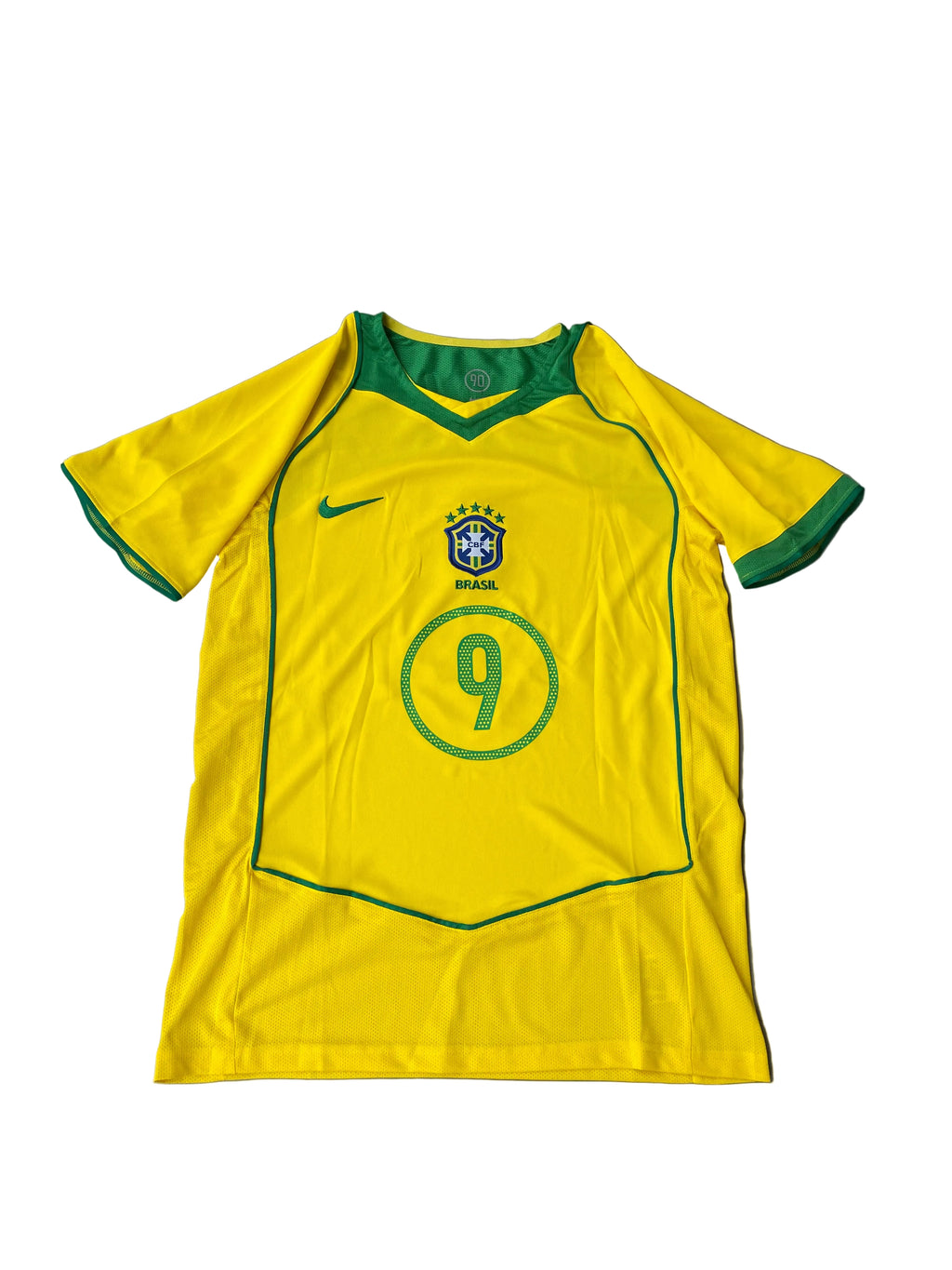 Ronaldo Brazilië Thuisshirt 2004