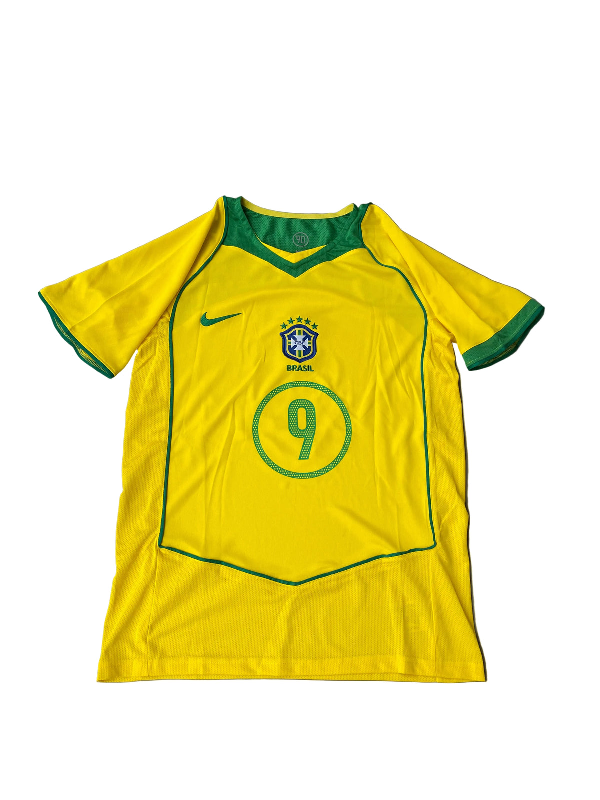 Ronaldo Brazilië Thuisshirt 2004