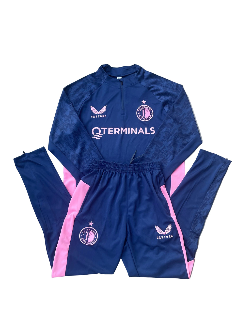Feyenoord Longsleeve Tracksuit 2025/2026 Sapphire Blue