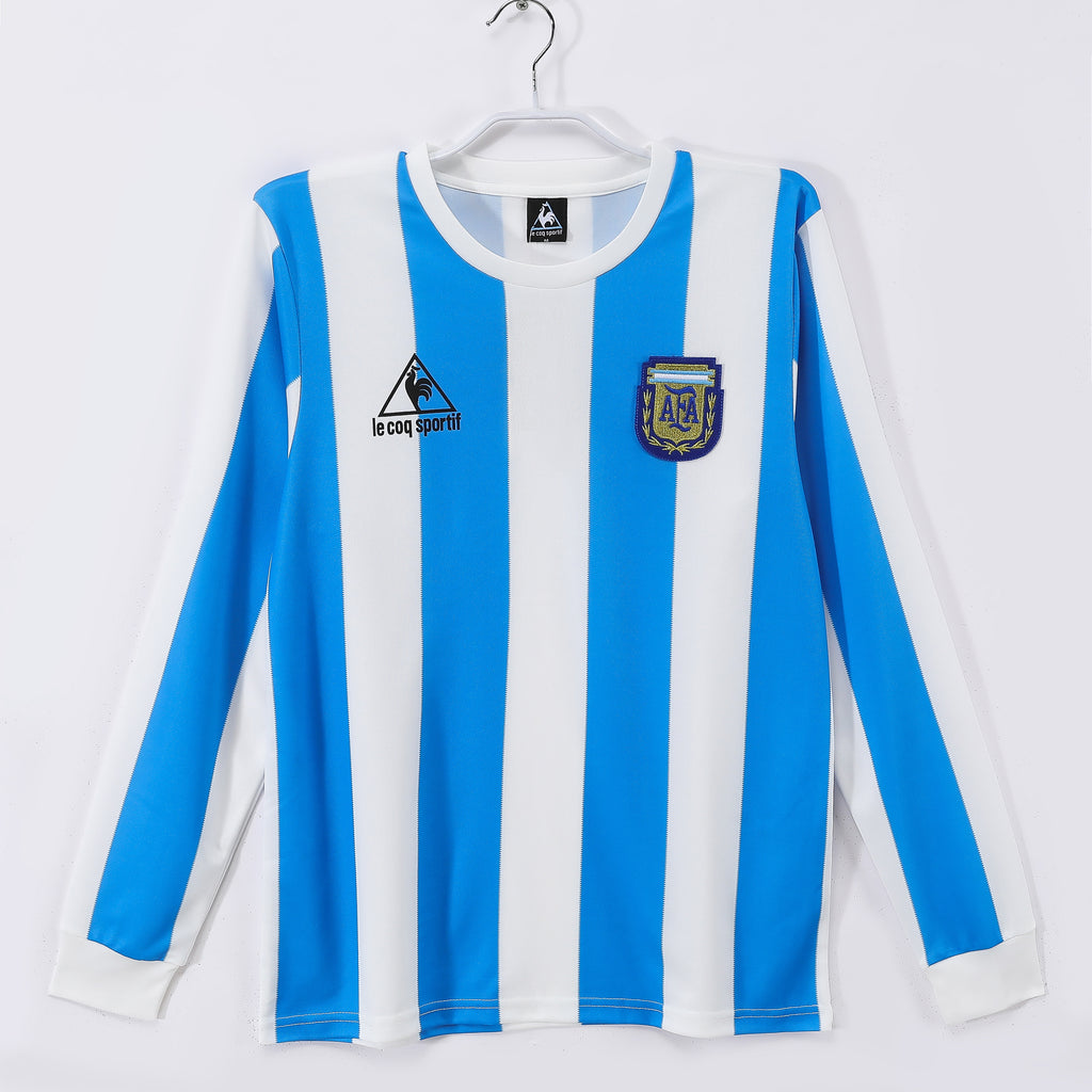 Argentina Longsleeve Home Shirt 1986