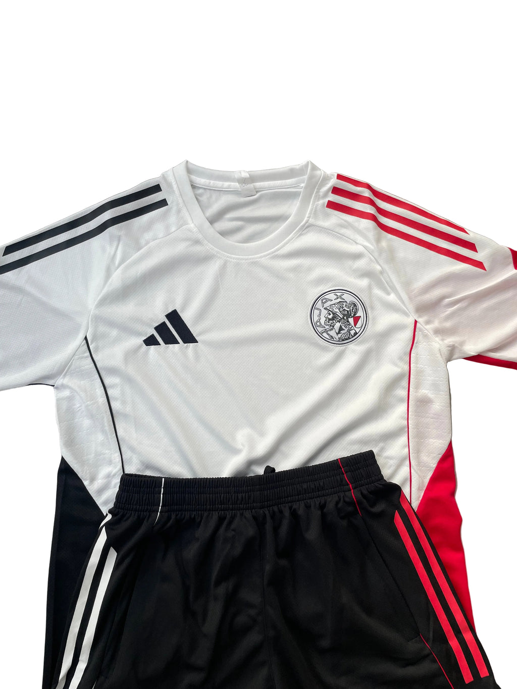 Ajax Shortsleeve Tracksuit 2025/2026 White