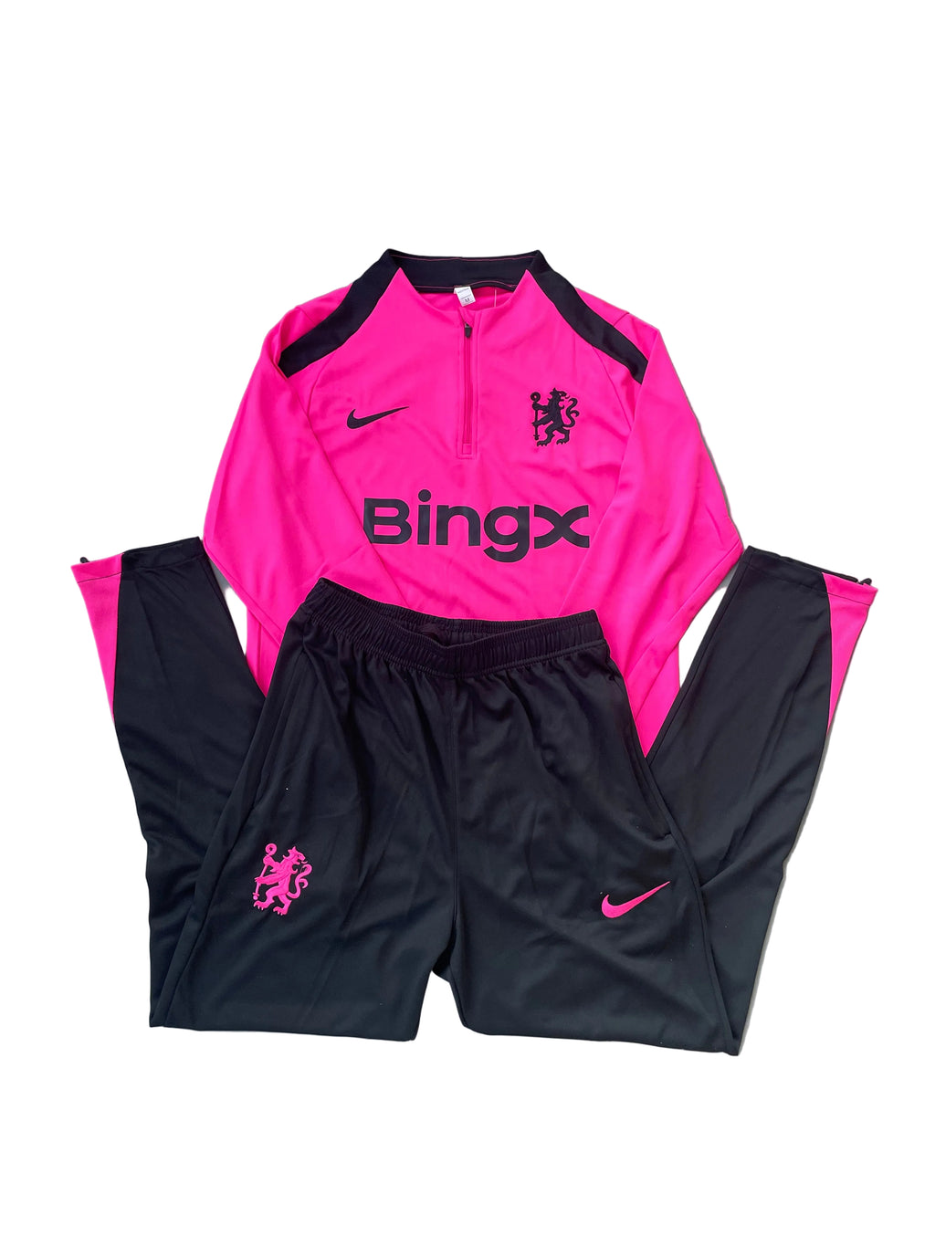 Chelsea Trainingspak met lange mouwen 2024/2025 Roze