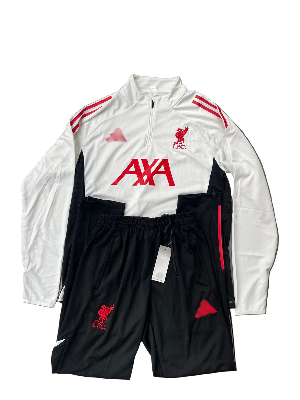 Liverpool Lange Mouw Trainingspak 2025/2026 Wit